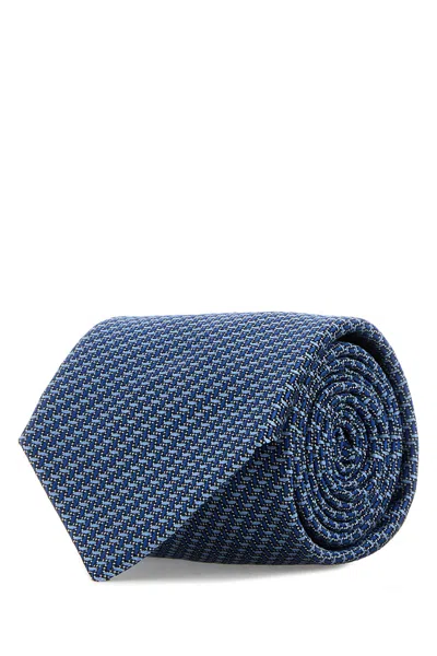 Brioni Embroidered Silk Tie