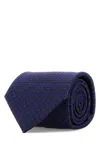 Brioni Embroidered Silk Tie