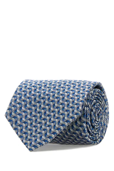 Brioni Embroidered Silk Tie