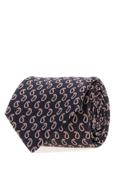 Brioni Embroidered Silk Tie