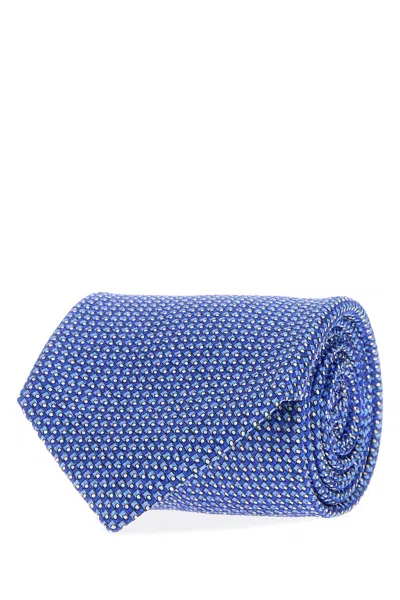 Brioni Embroidered Silk Tie