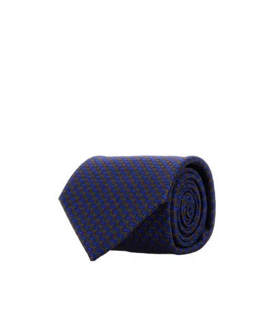 BRIONI EMBROIDERED TIE