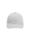Brioni Baseball Hat In White