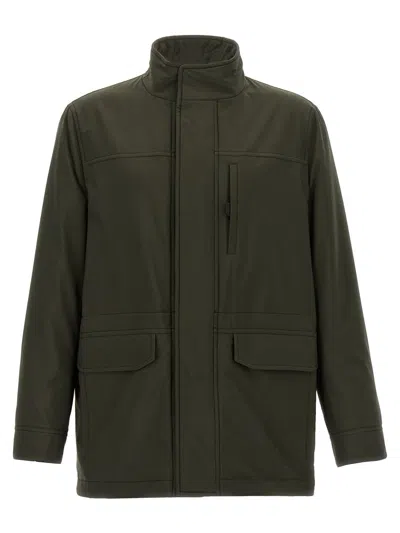 Brioni Field Casual Jackets, Parka Green