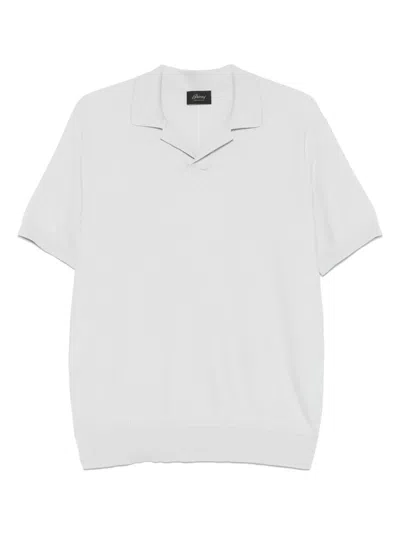 Brioni Fine-knit T-shirt In Grey