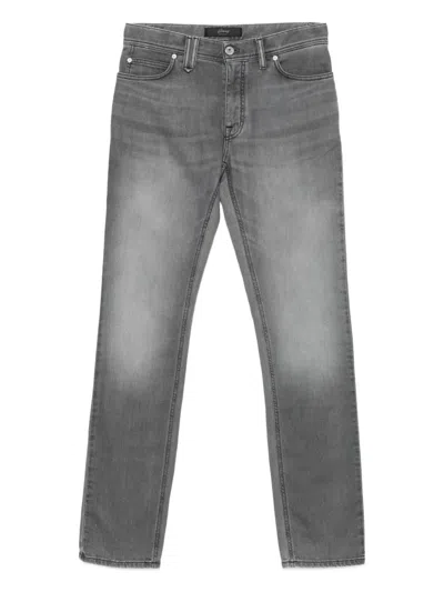 Brioni Five-pocket Jeans In Gray