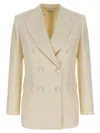 Brioni Flavia Double-breasted Peak-lapel Blazer