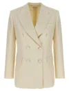 Brioni Flavia Double-breasted Peak-lapel Blazer