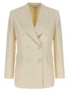 Brioni Flavia Double-breasted Peak-lapel Blazer