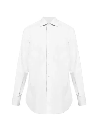 Brioni Formal Buttoned Shirt In White