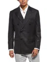 Brioni Formal Wool Blazer In Black