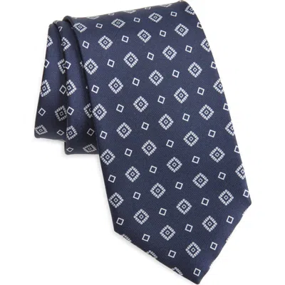 Brioni Geo Print Standard Silk Tie