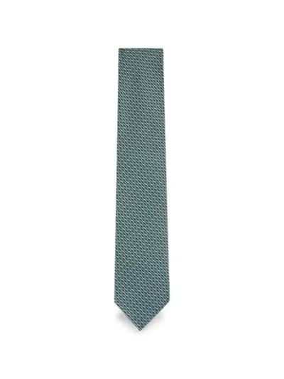 Brioni Geometric-pattern Tie In Multi