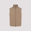 Brioni High-collar Waistcoat In Chic Nude Palette In Nude