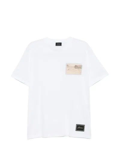 Brioni 그래픽 프린트 티셔츠 In Multi