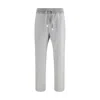 Brioni Cotton-blend Jersey Sweatpants In Gray