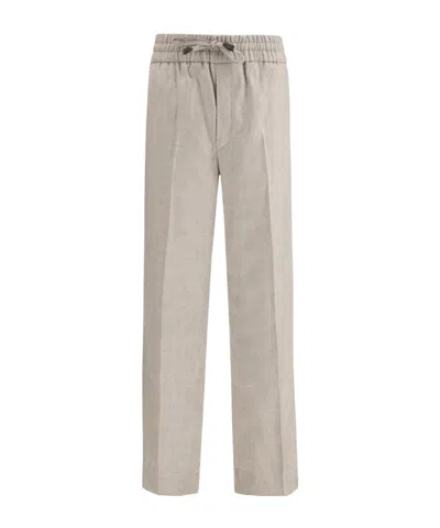 BRIONI BRIONI STRAIGHT-LEG DRAWSTRING TROUSERS