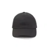 Brioni Coffee Polyester Baseball Cap With Tonal Visor In Black