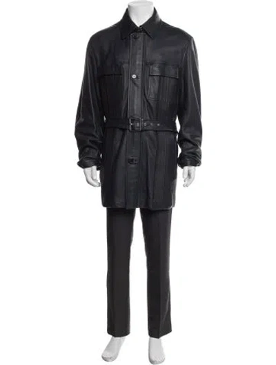 Pre-owned Brioni Jacket In Blue