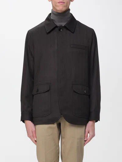 BRIONI JACKET BRIONI MEN COLOR BROWN,H25541032