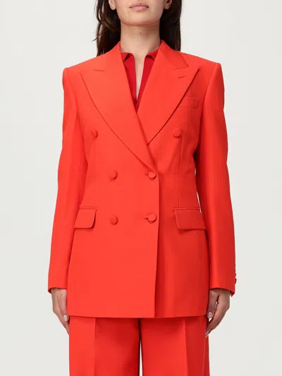 BRIONI BLAZER BRIONI WOMAN COLOR RED,H09912014