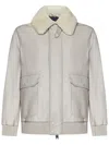 Brioni Jacket In Grey