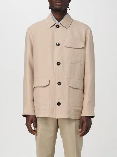 Brioni Jacket Men In Metallic