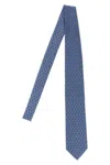 Brioni Jacquard Tie Ties And Papillon Blue In Blue