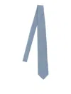 Brioni Jacquard Tie In Blue