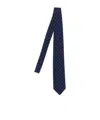 Brioni Jacquard Tie In Red