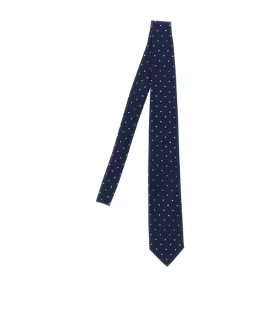 Brioni Jacquard Tie In Red