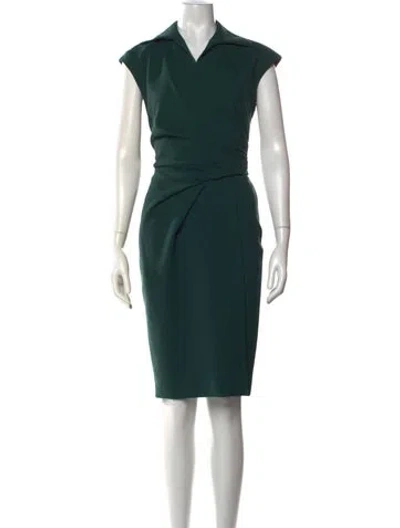 Pre-owned Brioni Knee-length Dress In Green