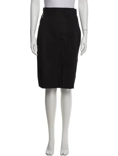 Pre-owned Brioni Knee-length Skirt In Blue