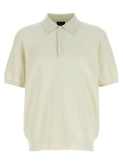 BRIONI BRIONI KNIT POLO SHIRT