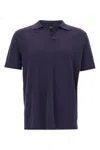 Brioni Men's Cotton And Silk Johnny Collar Polo Shirt