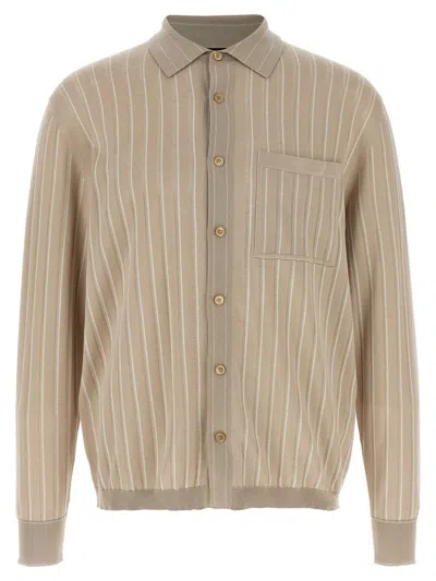 BRIONI BRIONI KNITTED SHIRT