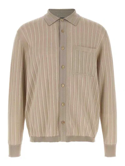 Brioni Camisa - Beis