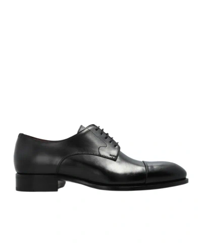 BRIONI BRIONI CLASSIC OXFORD LACE-UP SHOES