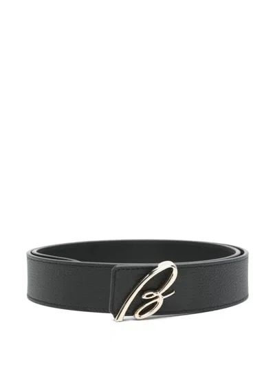 Brioni Belt In Black