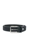 Brioni Leather Belt In Blue