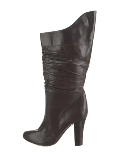 Pre-owned Brioni Leather Boots In Brown