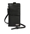 Brioni Leather Card Holder In Black