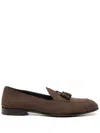 Brioni Appia Loafers In 褐色