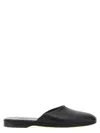 Brioni Leather Almond-toe Mules
