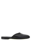 Brioni Leather Almond-toe Mules