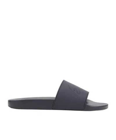 BRIONI PERFORATED-LOGO SLIDES