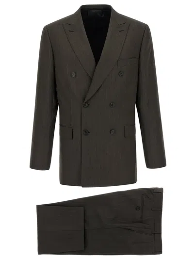 Brioni Lipari Suit In Gray