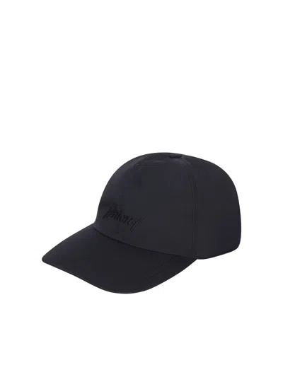 Brioni Logo Blue Hat