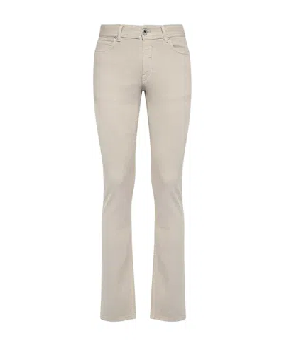 Brioni Logo Casual Pants In Nude