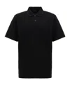 Brioni Black Logo Embroidery Polo In Black